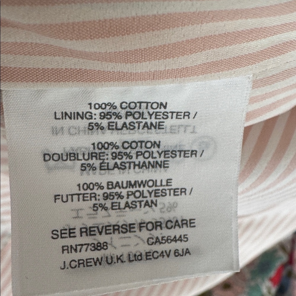 J Crew Campbell Blazer in Liberty Floral Fabric Size 2 - Picture 10 of 10